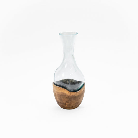 Wood x Glass Vase - Small