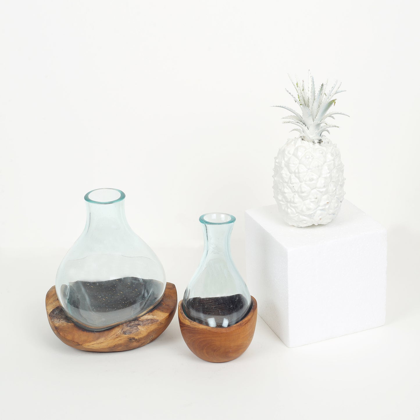 Wood x Glass Vase - Medium