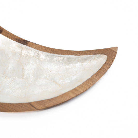 Crescent Wood x Shell Platter