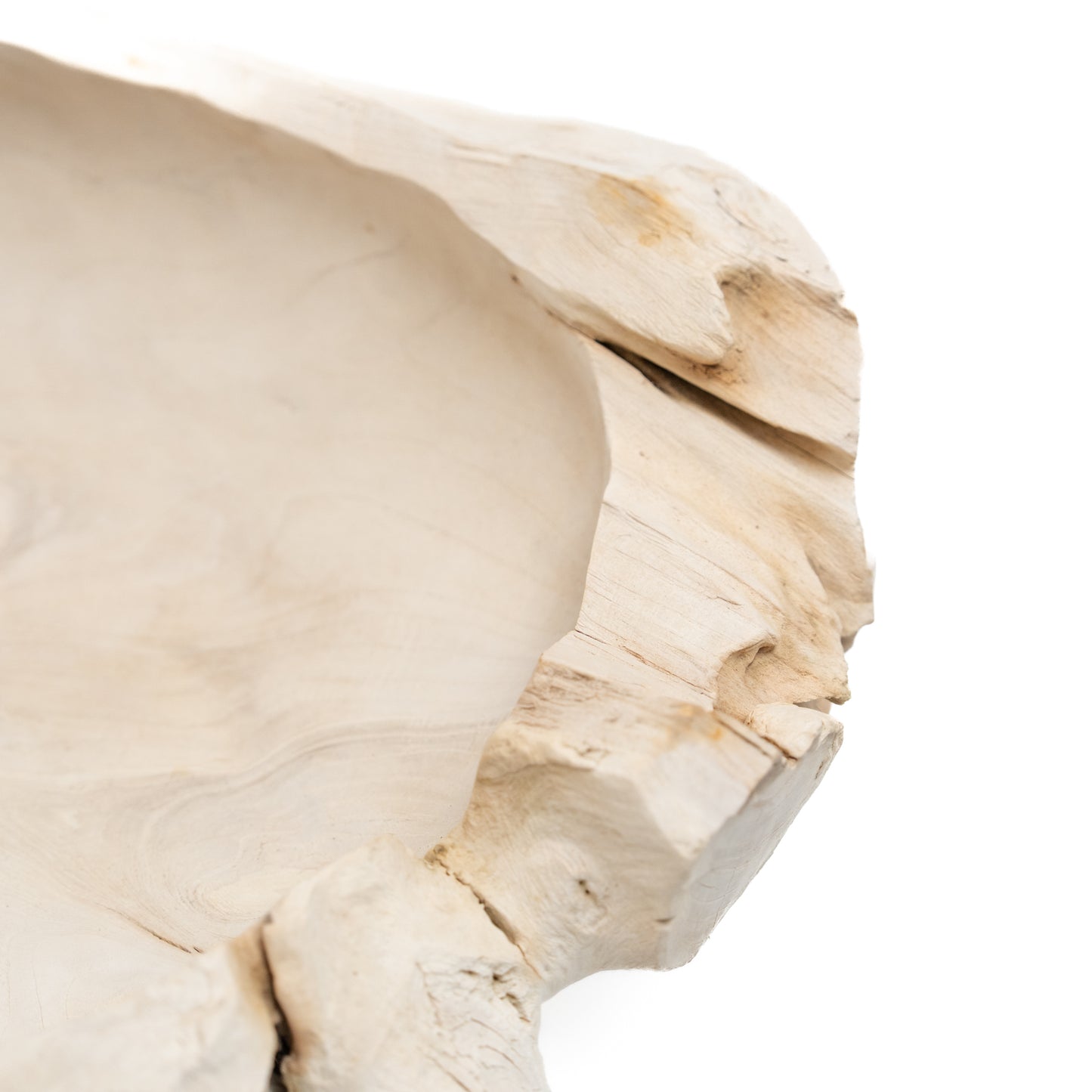 Bleached Rustic Bowl - Large