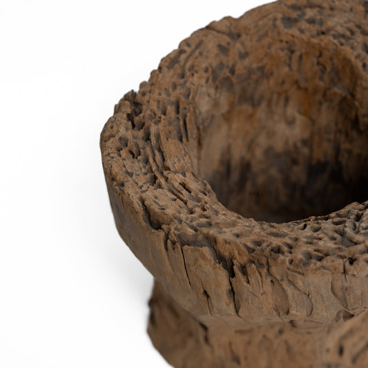 Rustic Wood Planter - Medium