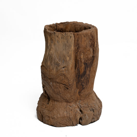 Rustic Wood Planter - Large