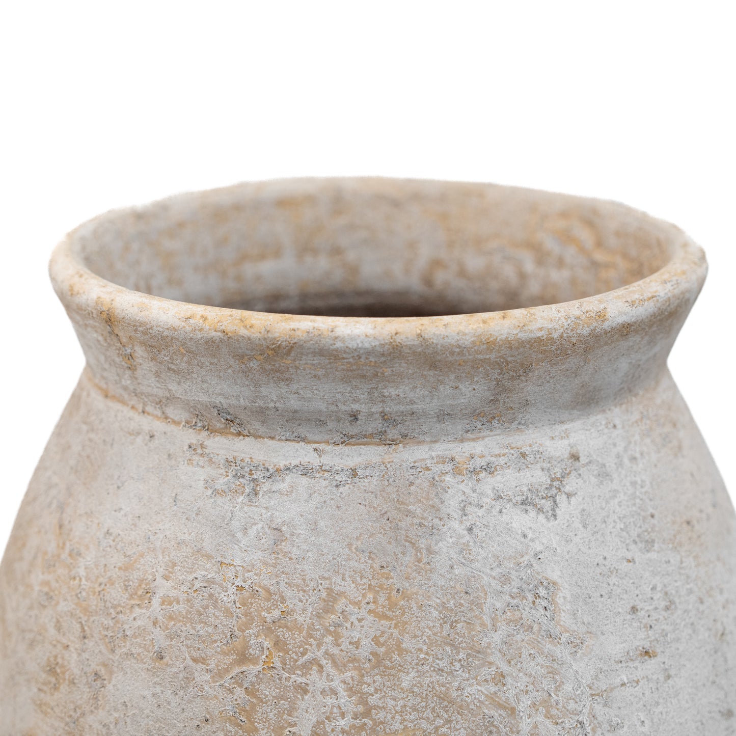 Off White Vintage Planter