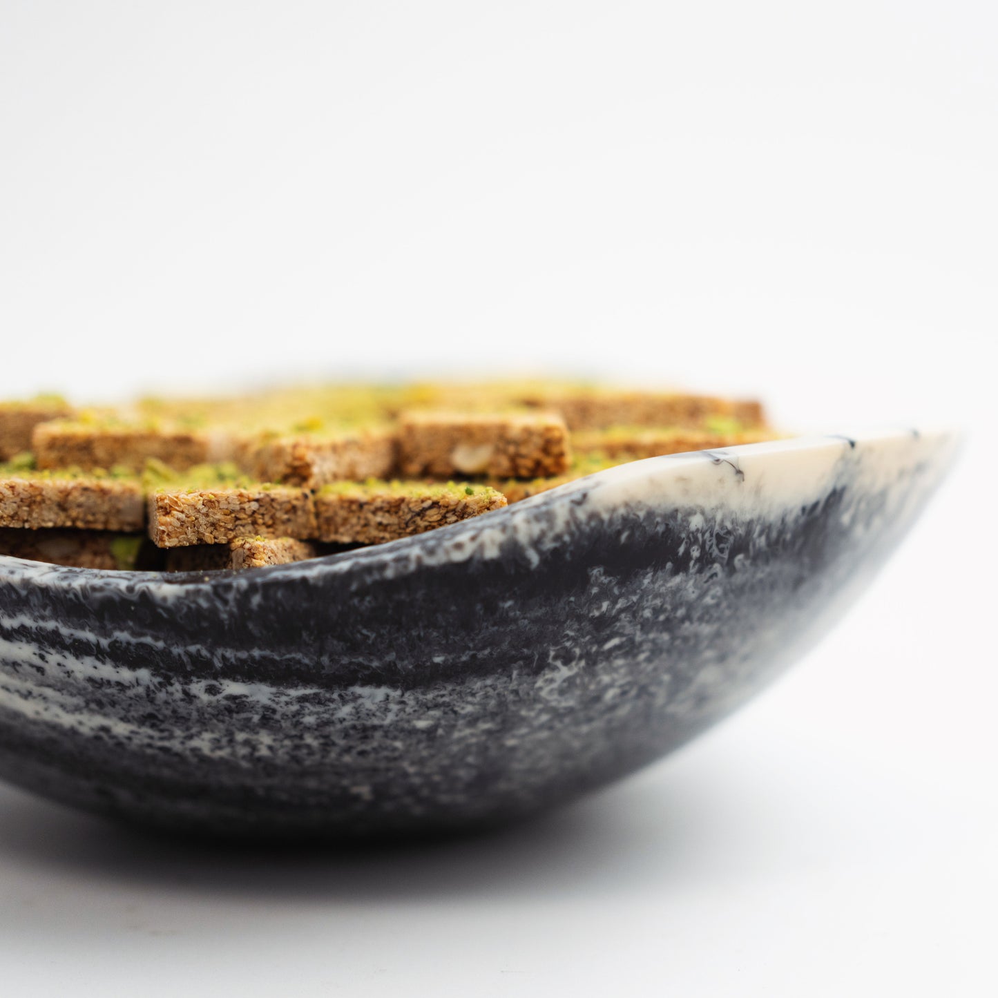 Black & White Resin Bowl - Small