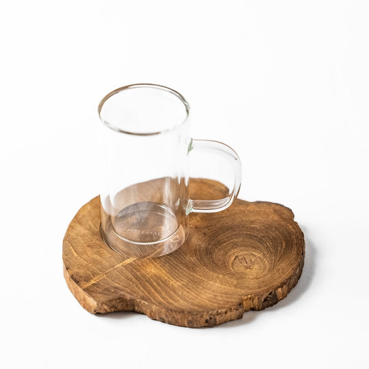Natural Wood Tea Set & Sugar Container