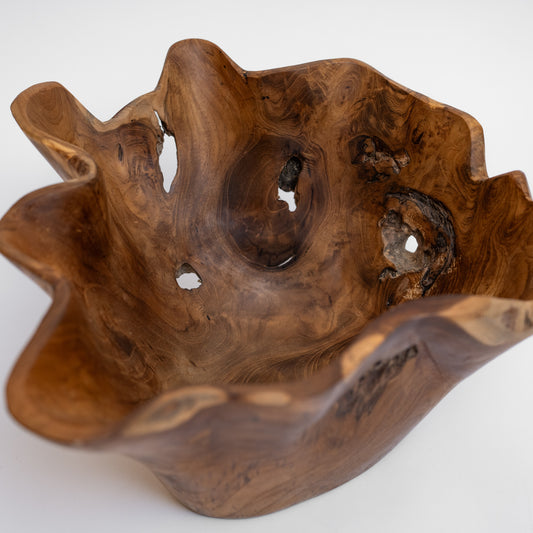 Plain Natural Wooden Bowl