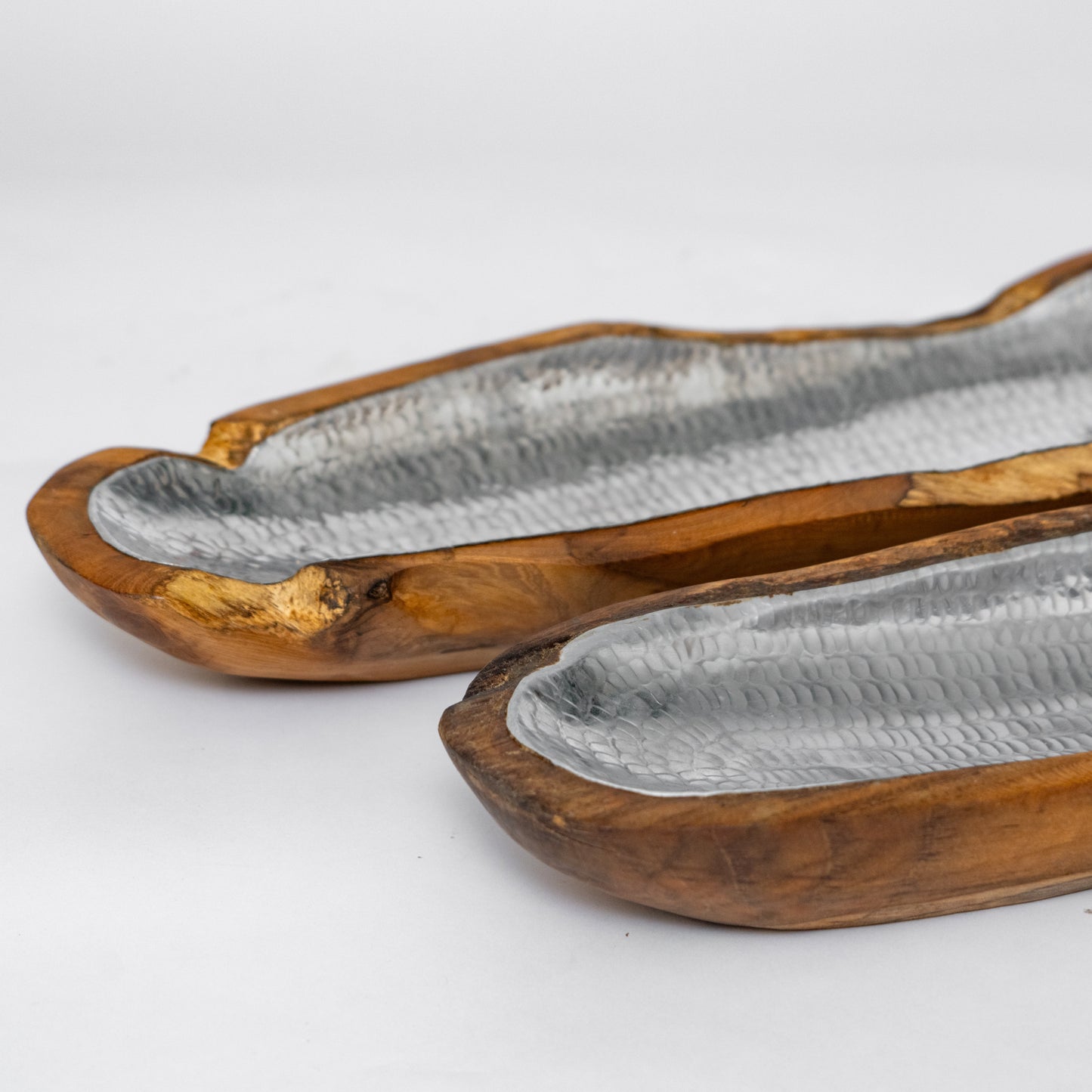 Wood x Aluminium Long Plate/Bowl