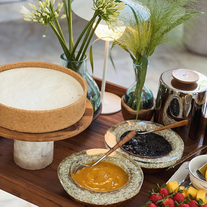 Set of 2 Vases - Large & Small Without Plants