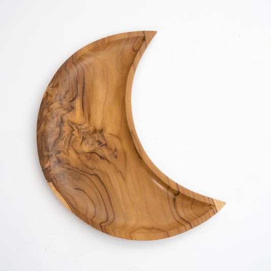 Crescent Wood Platter
