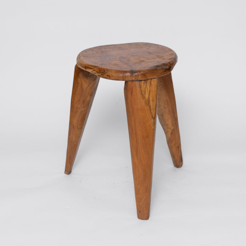 Round Wooden Stool