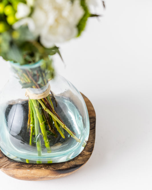 Wood x Glass Vase - Medium