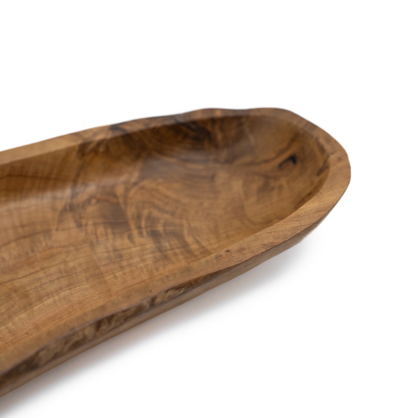 Plain Wood Long Plate/Bowl
