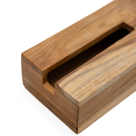 Sliding Wood Tissue Box