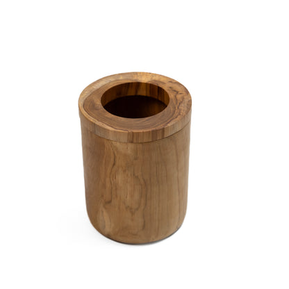 Wood Trash Bin