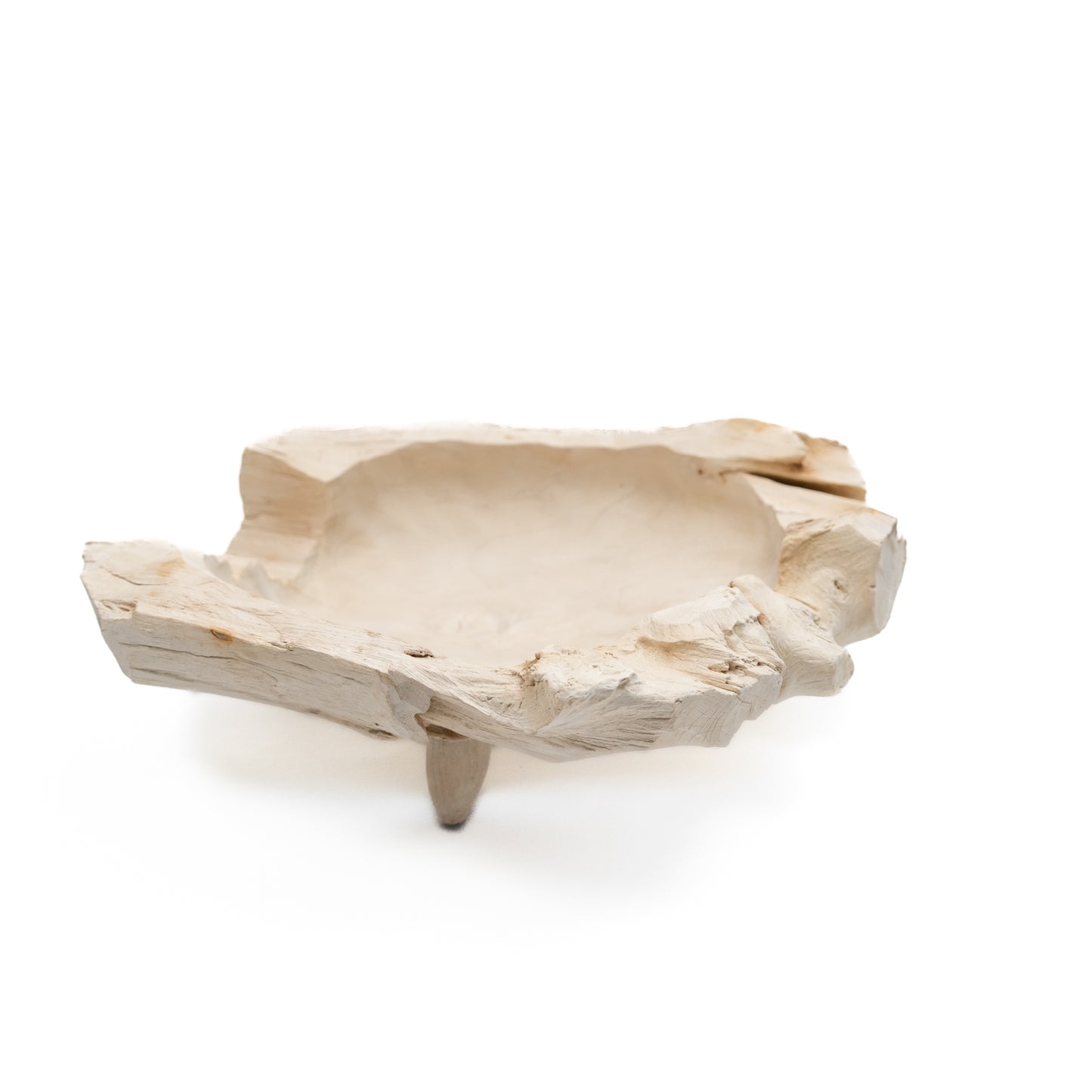 Bleached Rustic Bowl - Large