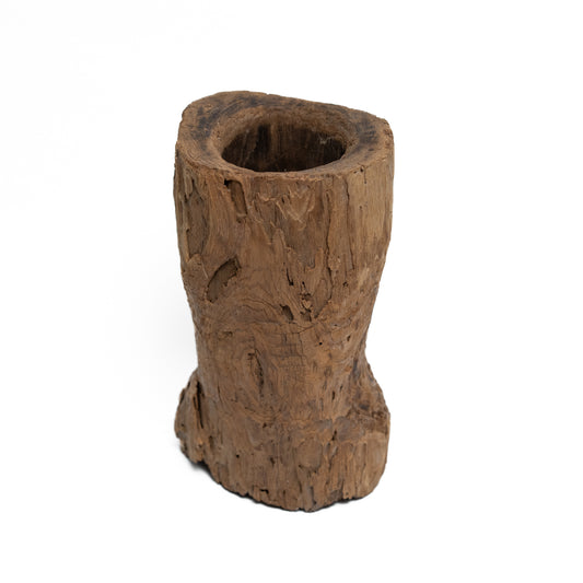Rustic Wood Planter - Tall