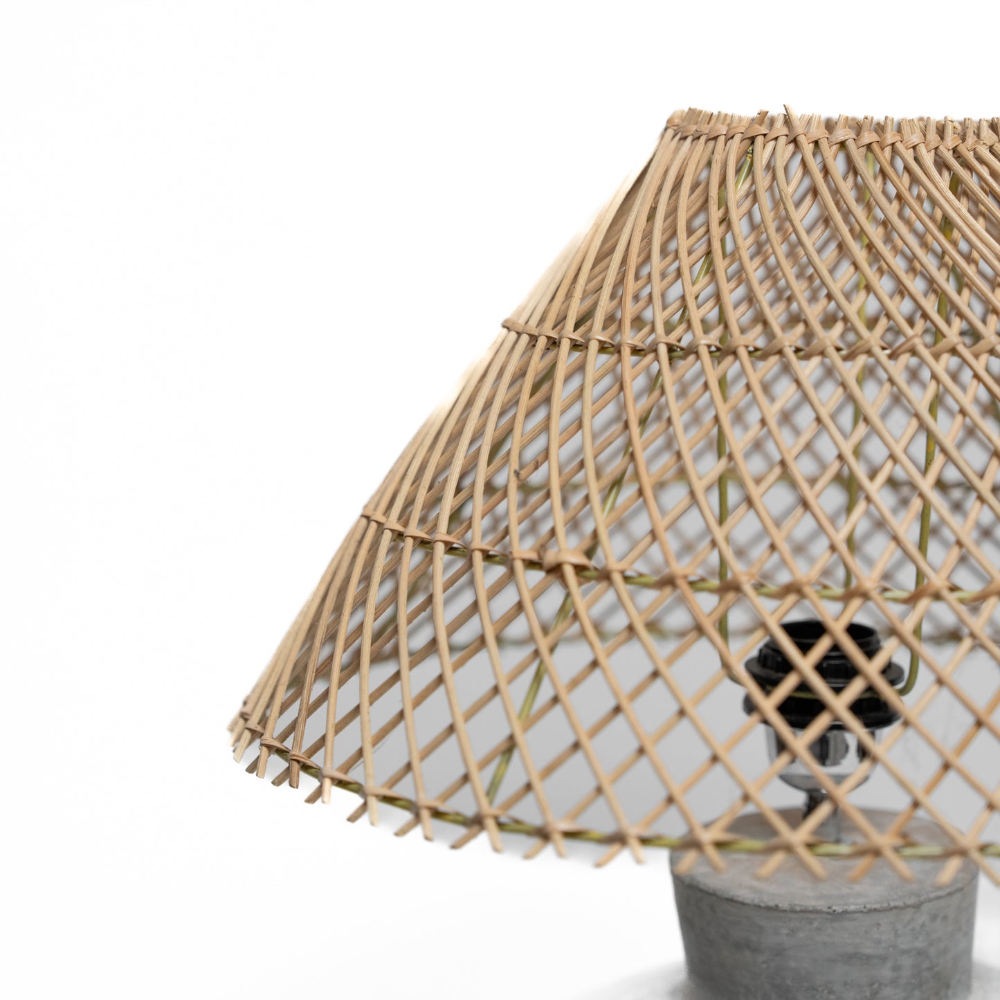 Terracotta Base Lampshade
