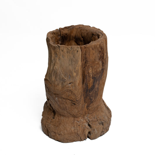 Rustic Wood Planter - Large