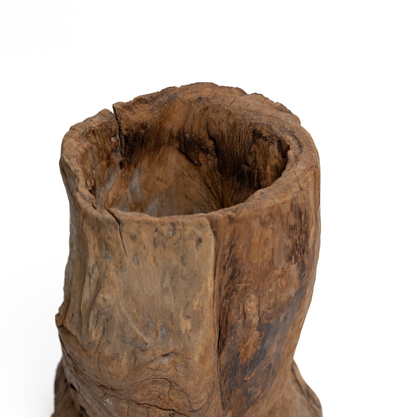 Rustic Wood Planter - Large