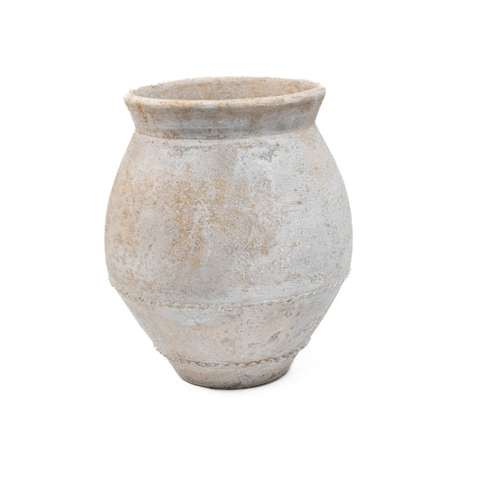 Off White Vintage Planter