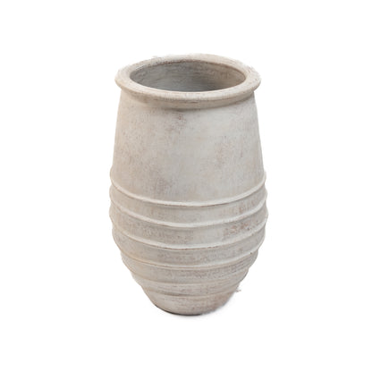 Washed White Planter