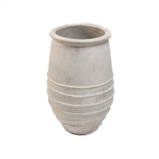 Washed White Planter