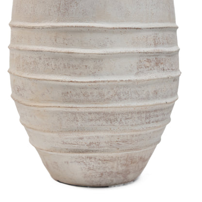 Washed White Planter