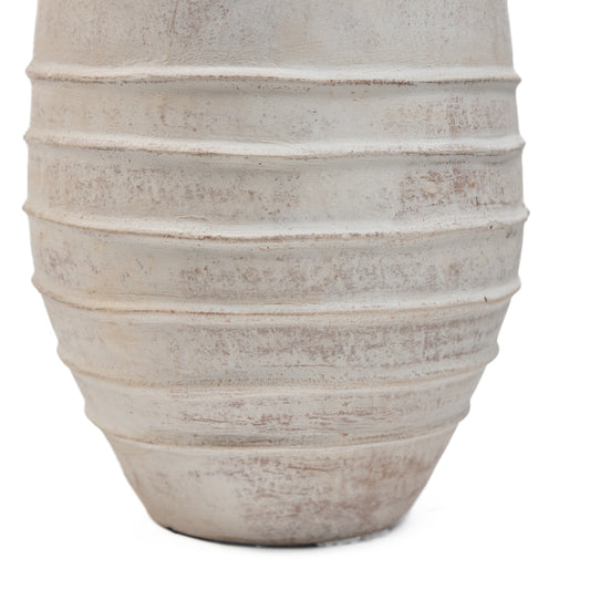 Washed White Planter