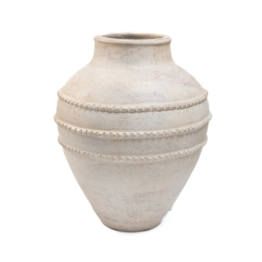 Off White Vintage Planter