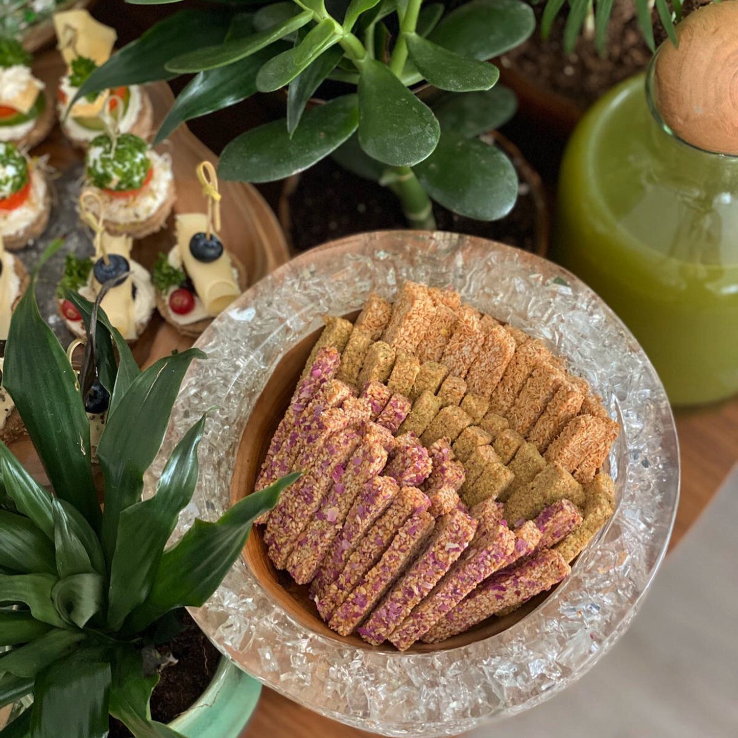 White Resin x Wood Bowl - Small