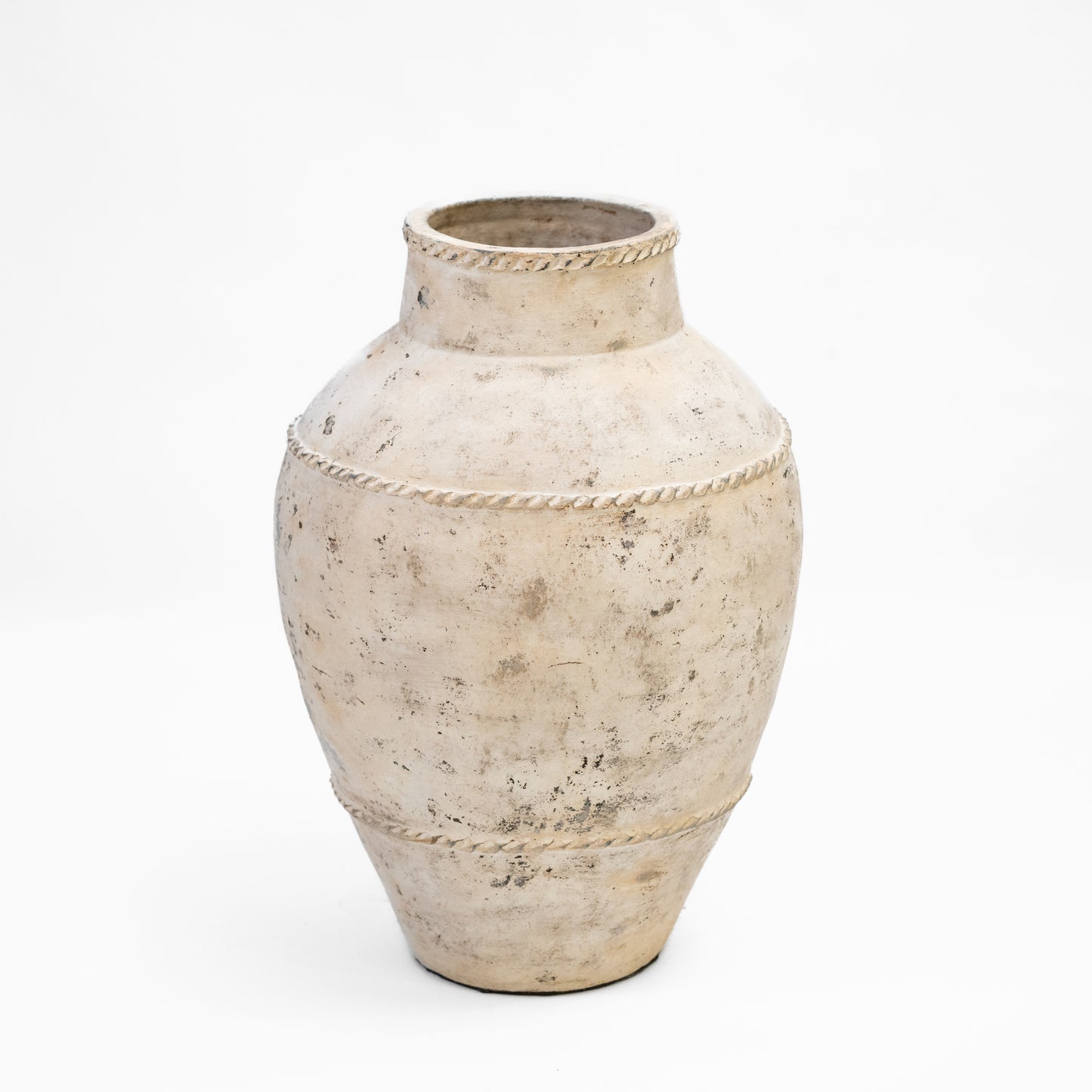 Vintage Off White Planter