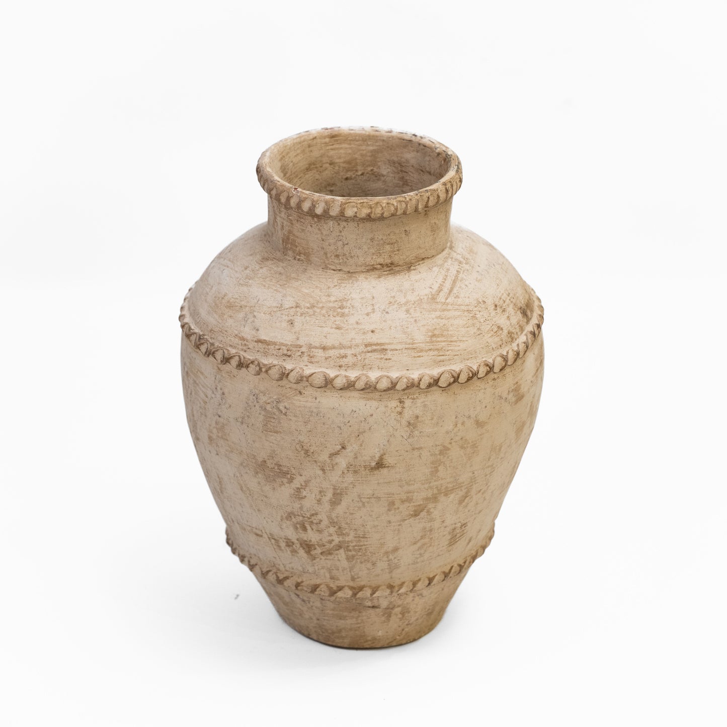 Vintage Off White Planter