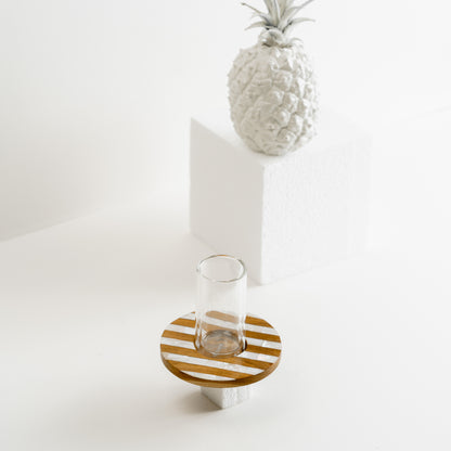 Mother of Pearl x Wood Tea Set