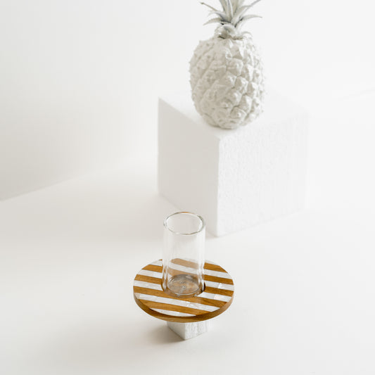 Mother of Pearl x Wood Tea Set