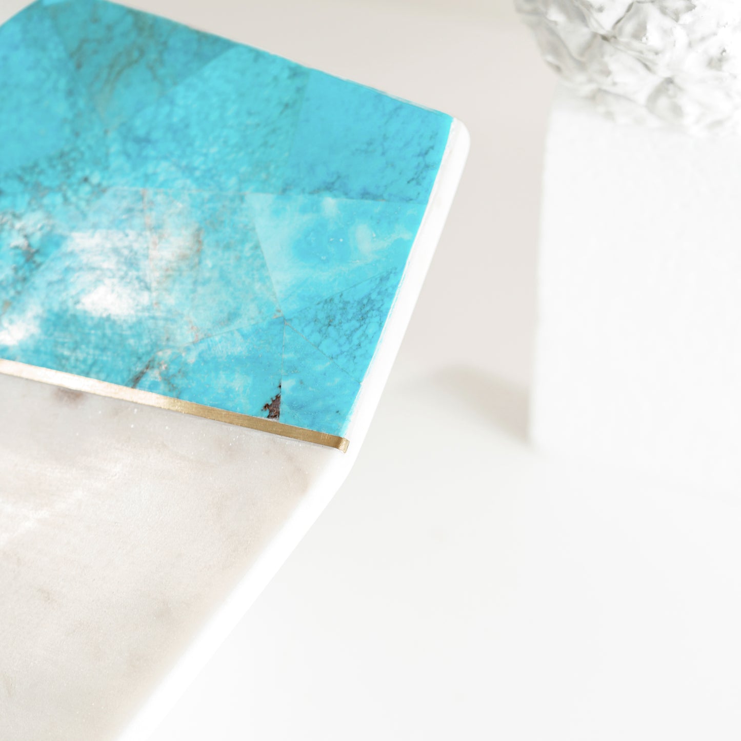 Marble x Turquoise Stone Platter