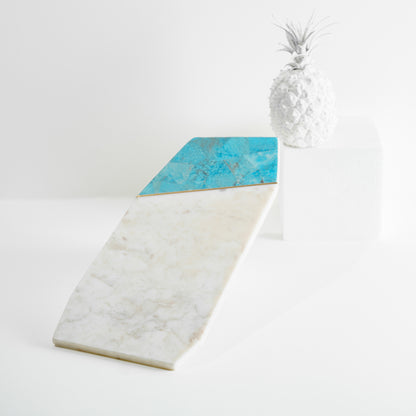 Marble x Turquoise Stone Platter
