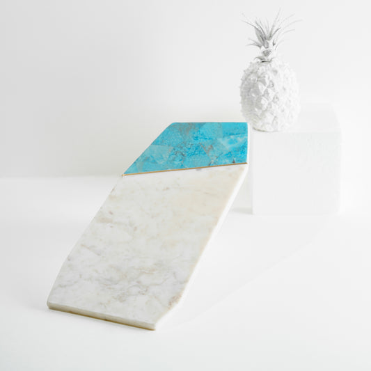 Marble x Turquoise Stone Platter