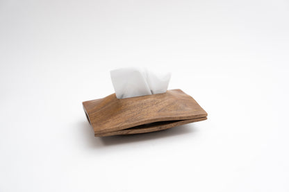 Magnetic Wood Tissue Box