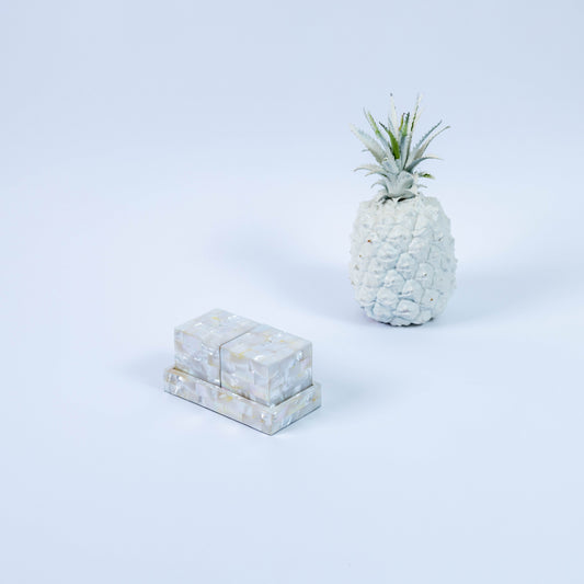 Mother of Pearl Salt & Pepper Set