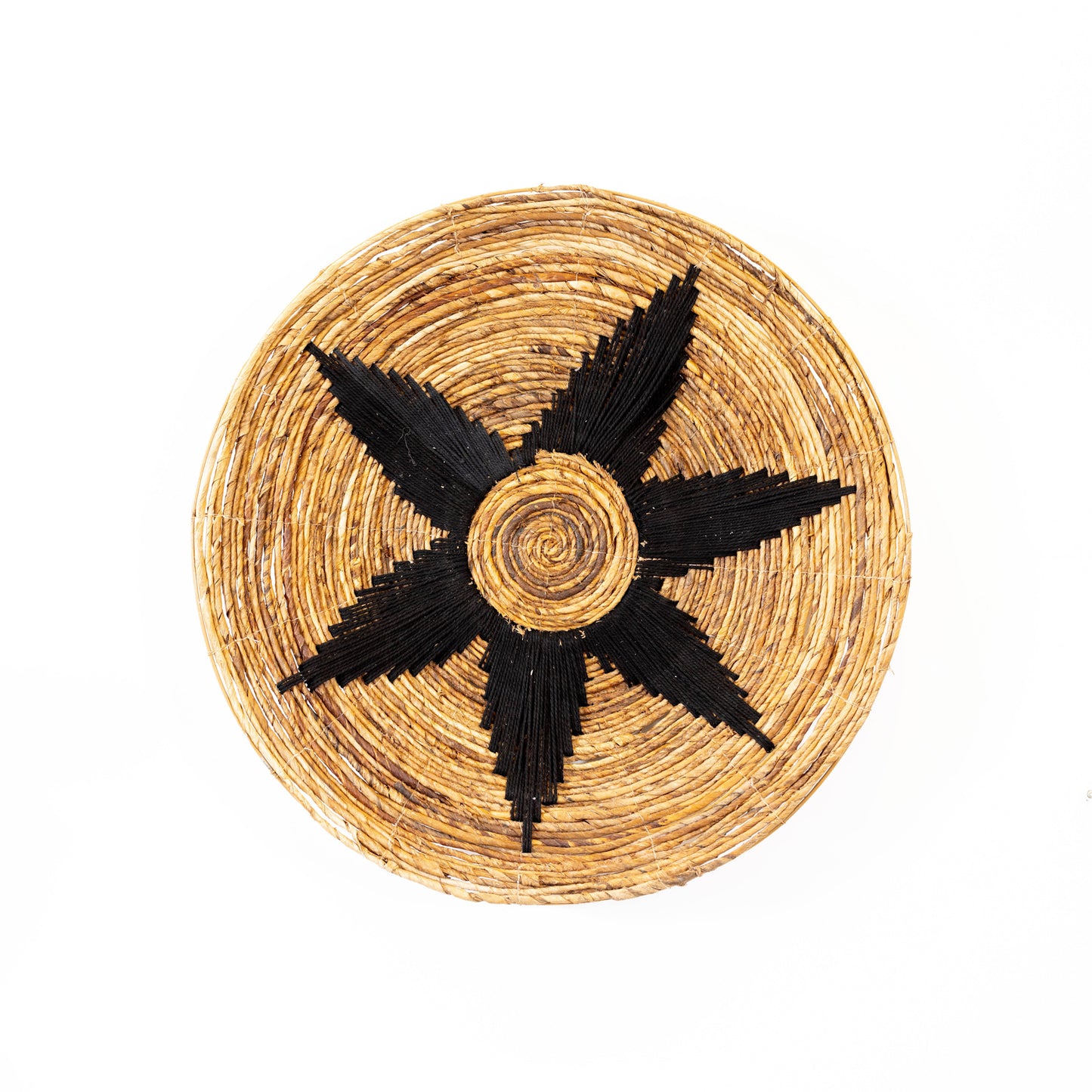 Handmade Rattan Wall Decor in Natural Color - Large