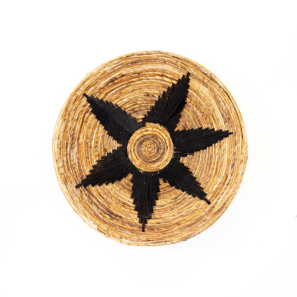 Handmade Rattan Wall Decor in Natural Color - Large