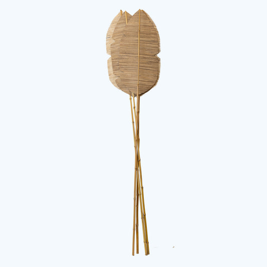 Handmade Bamboo Leaf Decor