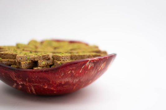 Red Resin Bowl - Medium