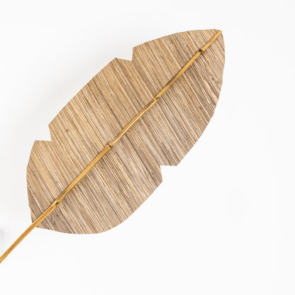 Handmade Bamboo Leaf Decor