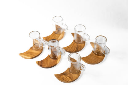 Ramadan Wood Tea Set