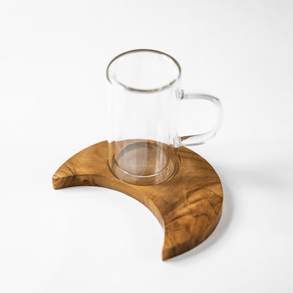 Ramadan Wood Tea Set & Sugar Container