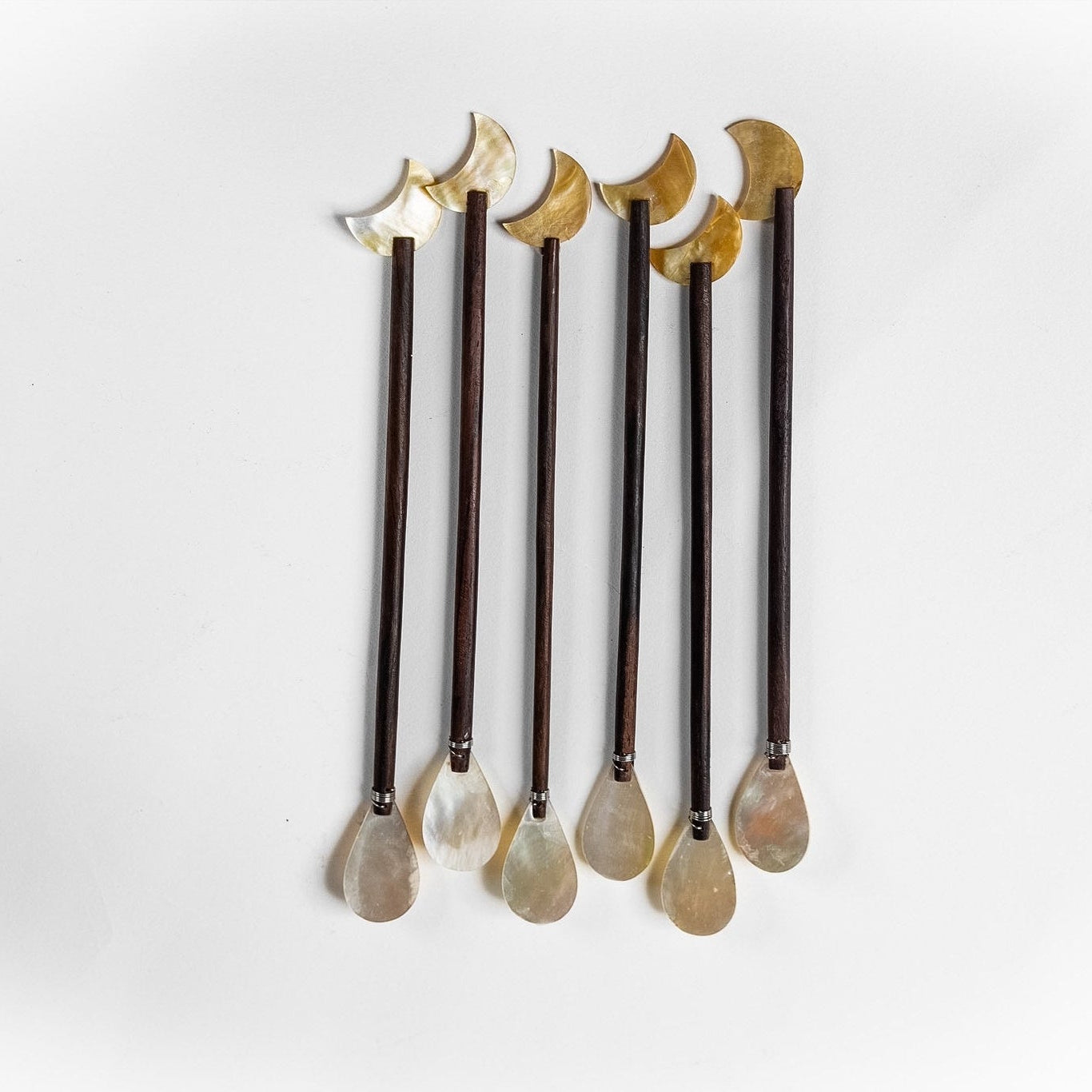Mother of Pearl Ramadan Spoons - Set of 6