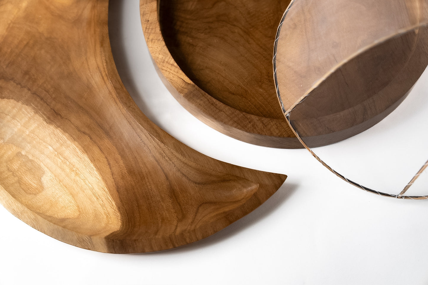 Wood Plates Combo - Set of 2