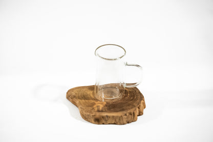 Natural Wood Tea Set & Sugar Container