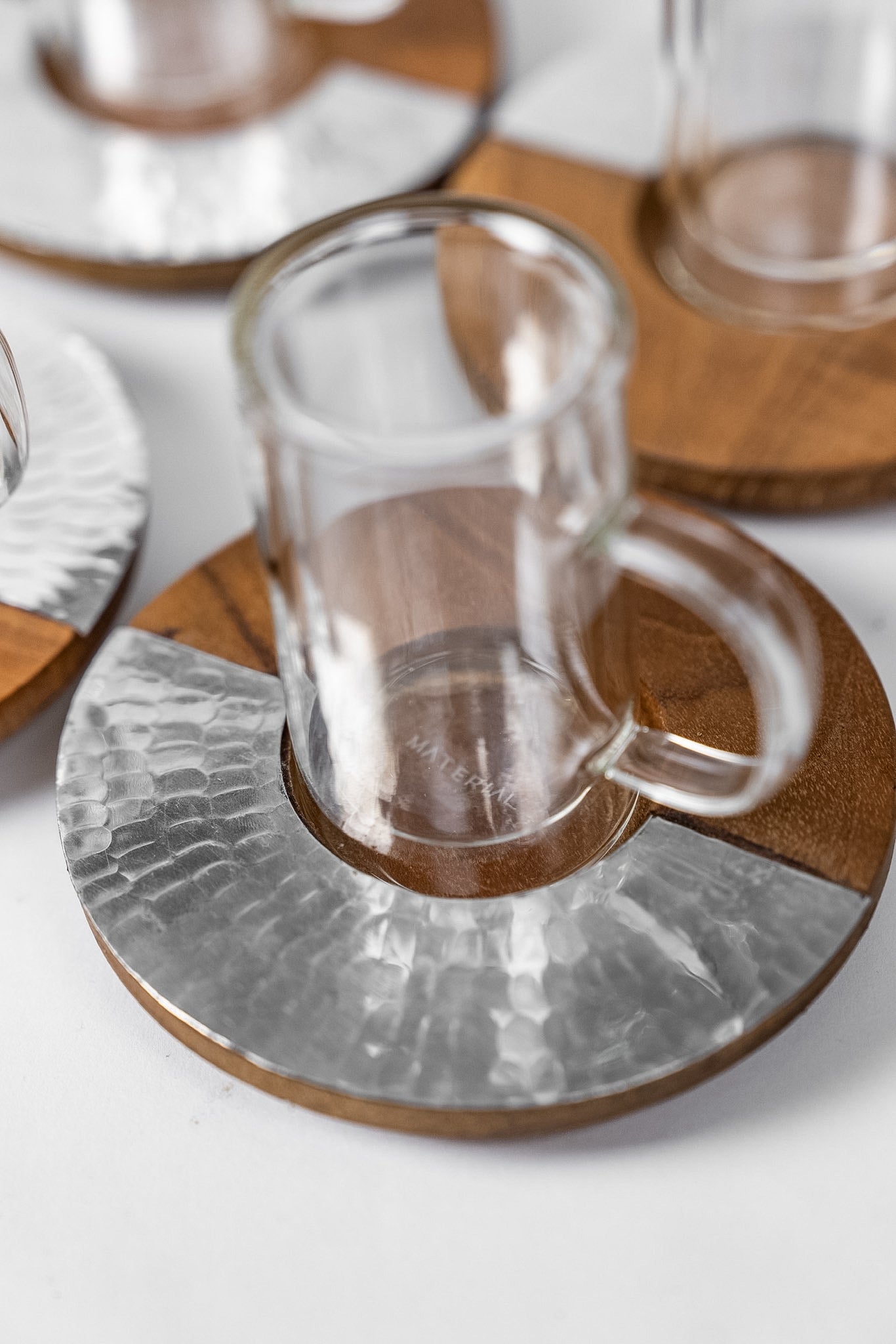 Wood x Aluminium Tea Set